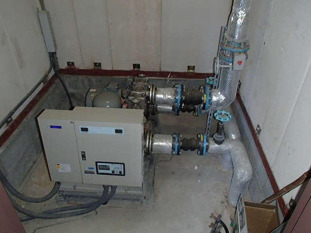 テラル 加圧給水ポンプ 自動交互型 NX-VFC502-2.2D-e 50mm 三相200V 給水加圧ポンプ 給水加圧装置 